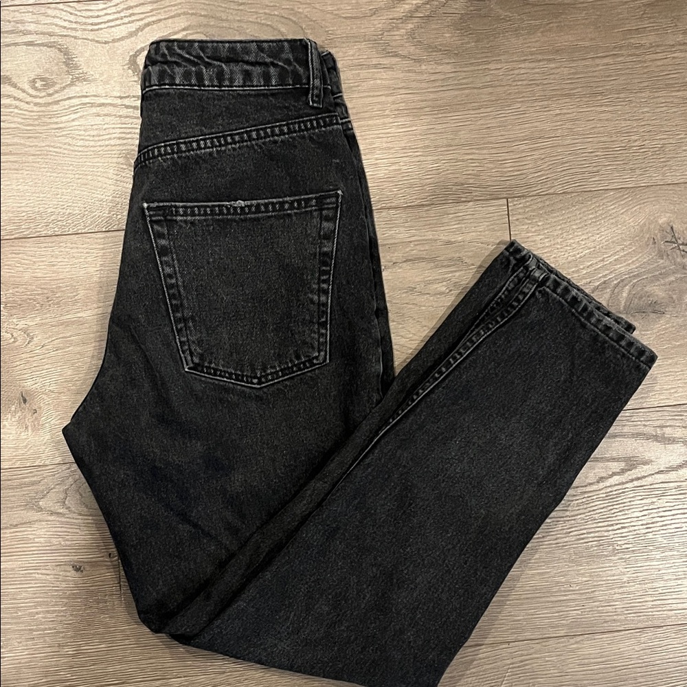 Topshop Moto Mom High Waisted Jeans